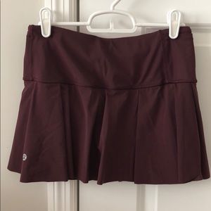 Lululemon tennis skirt skort